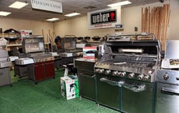Weber Grill Area at McLean Hardware Co