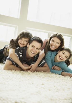 Family on Carpet